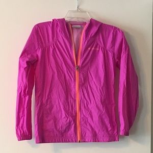 Girls Columbia Rain Jacket